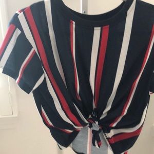 striped t-shirt